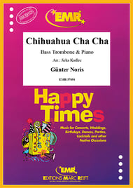 Chihuahua Cha Cha Bass Trombone and Piano cover